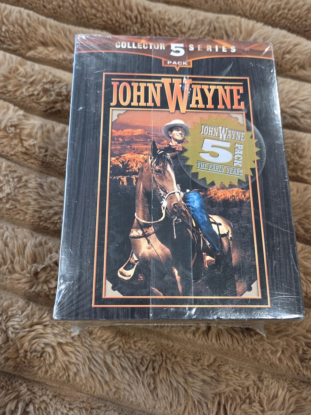 John Wayne Collectors Series 5 Set VHS Western Cowboy Movies